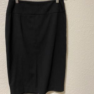 Black pencil skirt size 2